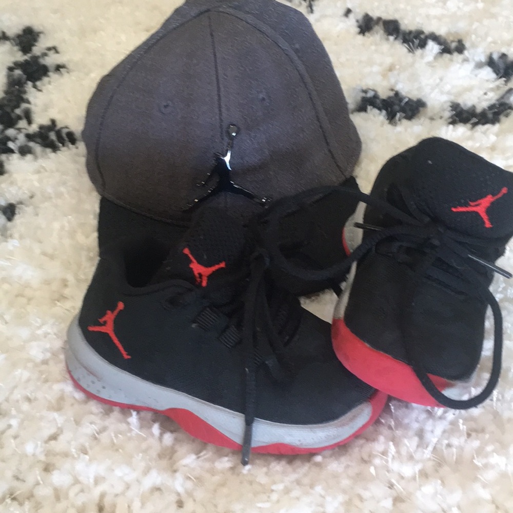Baby Jordan’s with a hat